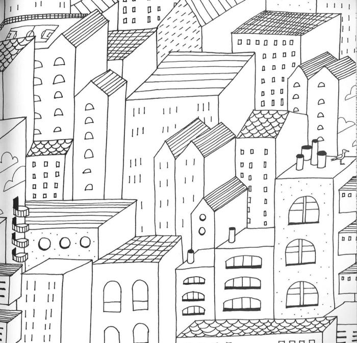 disegni da colorare città terbaru