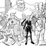 Disegni Da Colorare Di Avengers Terbaru