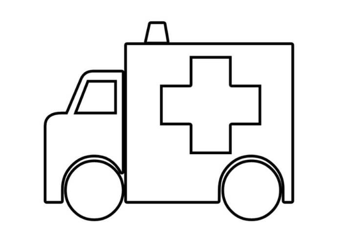 ambulancia ambulanza colorare ambulancias acolore