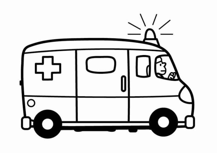 ambulanza disegno stampare ambulancia colorear ambulance ziekenwagen kleurplaat