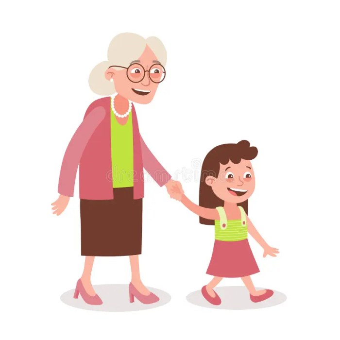 disegno nonna e nipote da colorare terbaru