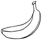 Banana Disegno Da Colorare