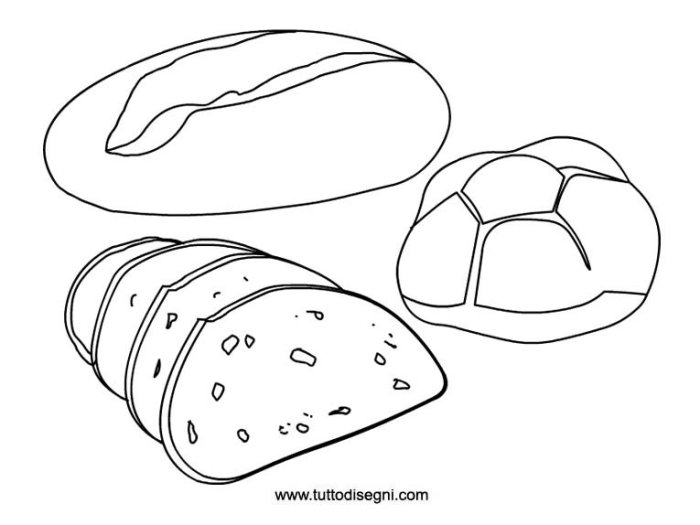 disegni da colorare pane terbaru