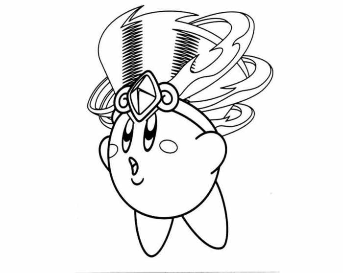 Kirby lottatore kiby stampare coloradisegni unico poteri