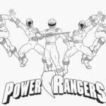 Power Rangers Da Colorare 1