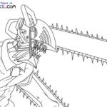 Raskrasil.com Coloring Pages Chainsaw Man 9 1