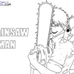 Raskrasil.com Coloring Pages Chainsaw Man Logo 1