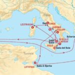 Odisseo Tappe Itaca Troia Cartina Ulisse Odissea Mediterraneo Luoghi Dove Slide Nei Ripasso
