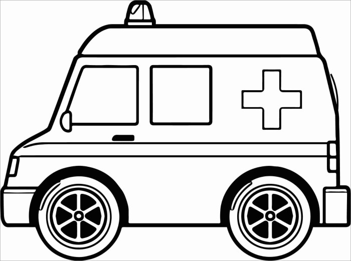 Disegni colorare ambulanze immagine bambini coloratutto