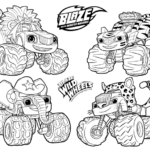 Blaze And The Monster Machines Printable Coloring Pages 16 1