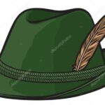 Depositphotos 128180760 Stock Illustration German Hunting Hat With Feather 1