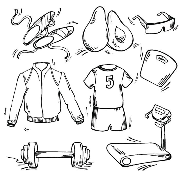 Sports coloring pages printable kids