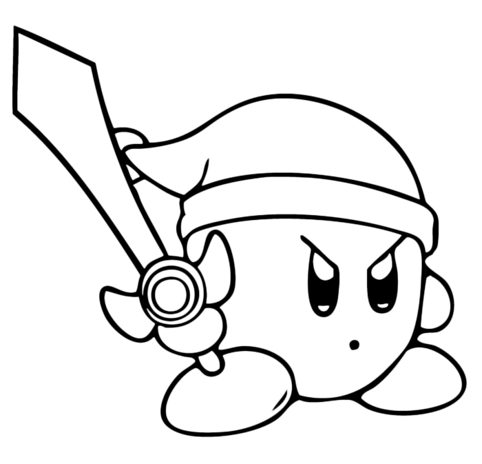 Kirby disegni da colorare