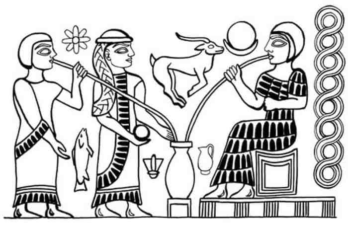 Mesopotamia sumerian sumer vestimenta sumerios sumeria sumerians sumerio mesopotamian bronce civilization falda earliest babylon garis alkitab waktu usaban sumerias vestían