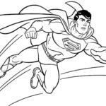 Disegni da colorare di superman